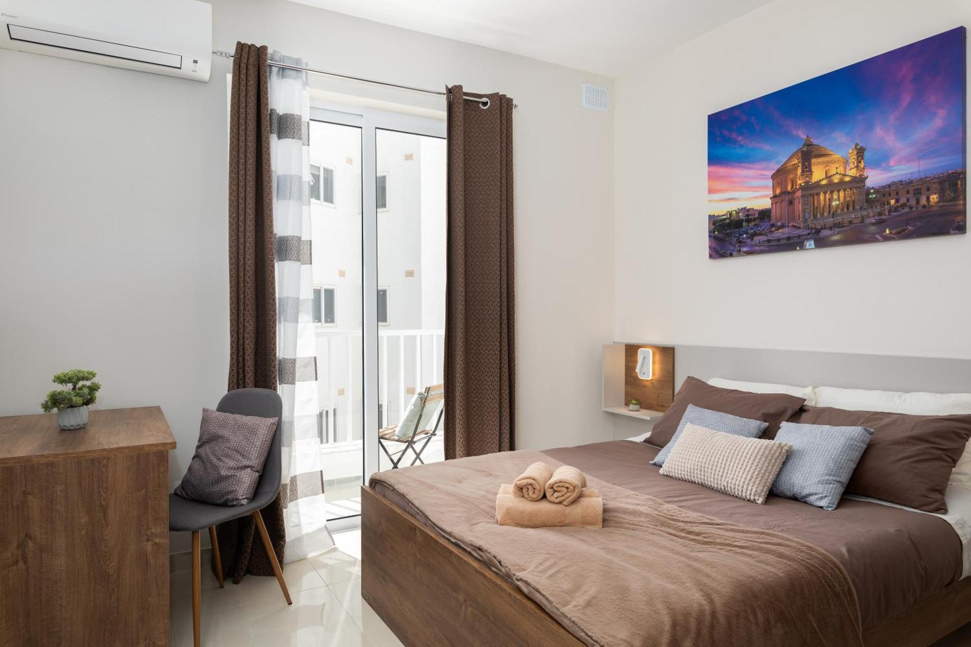 Edka Suites - Modern Sunlit 2Bd Apartments With Balconies - Close To Sliema Promenade, St Julian'S & St Georges Bay Gzira Экстерьер фото