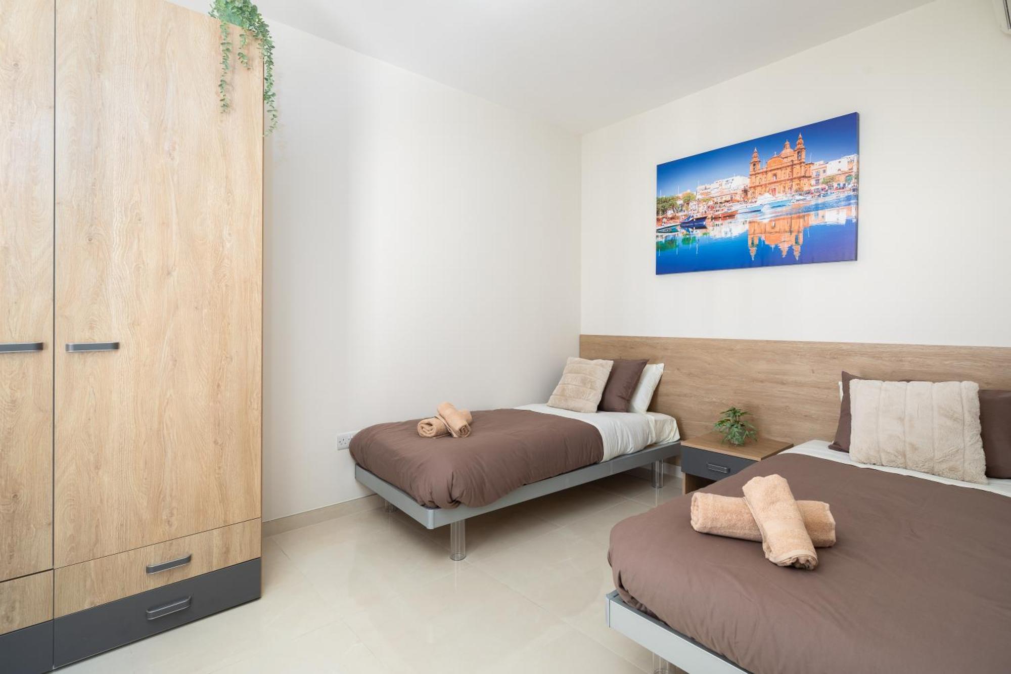 Edka Suites - Modern Sunlit 2Bd Apartments With Balconies - Close To Sliema Promenade, St Julian'S & St Georges Bay Gzira Экстерьер фото