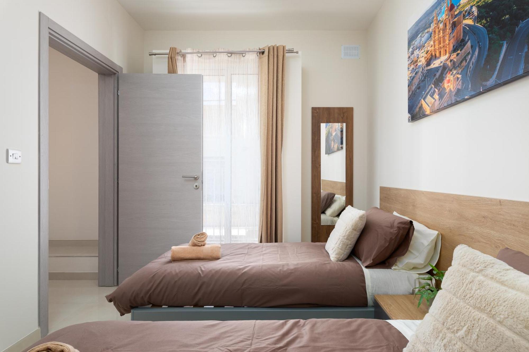 Edka Suites - Modern Sunlit 2Bd Apartments With Balconies - Close To Sliema Promenade, St Julian'S & St Georges Bay Gzira Экстерьер фото