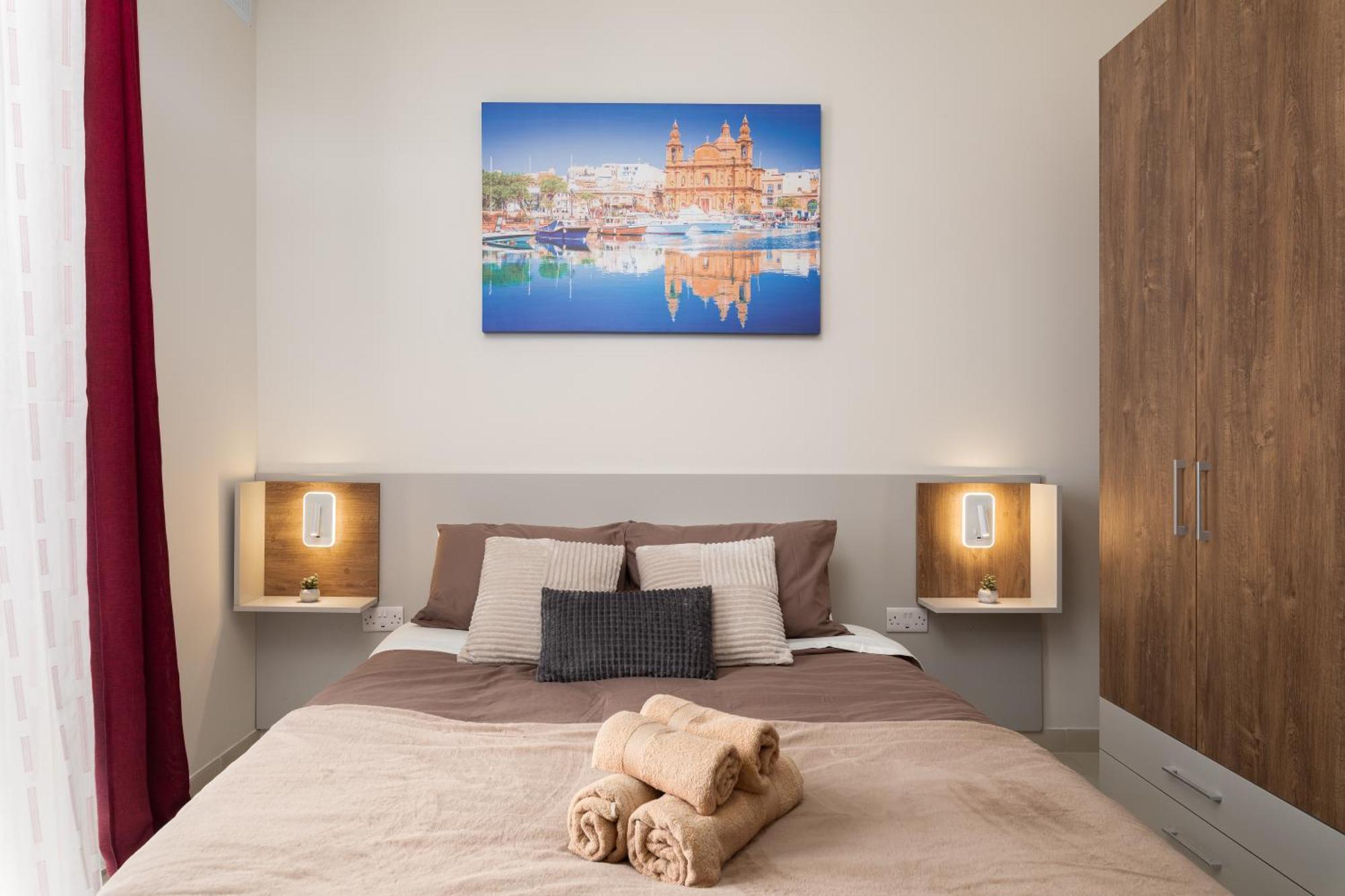 Edka Suites - Modern Sunlit 2Bd Apartments With Balconies - Close To Sliema Promenade, St Julian'S & St Georges Bay Gzira Экстерьер фото